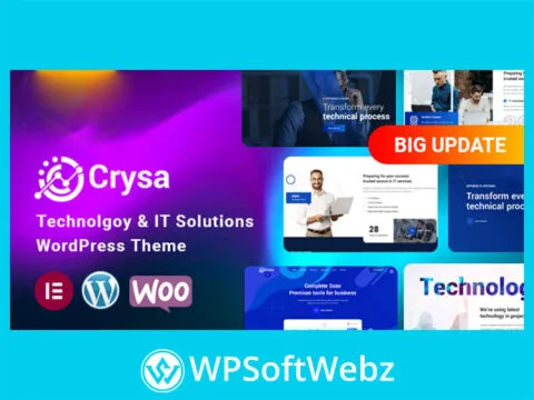 Crysa - IT Solutions WordPress Theme