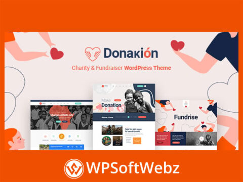 Donakion - Fundraising & Charity Foundation WordPress Theme + RTL