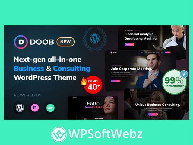 Doob - Business & Consulting WordPress Theme