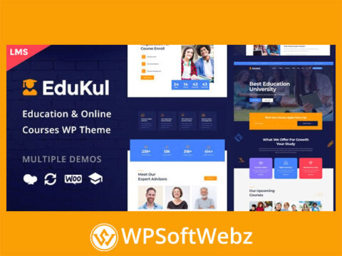 Edukul | Online Courses WordPress Theme