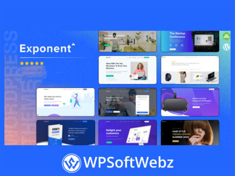 Exponent - Modern Multi-Purpose Business WordPress theme