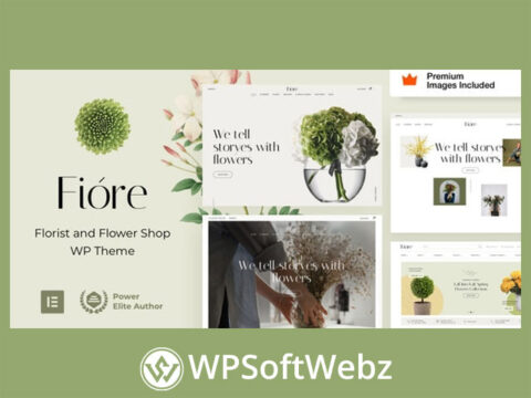 Fiore - Flower Shop Florist Ecommerce WordPress Theme