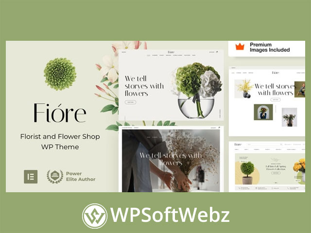 Fiore - Flower Shop Florist Ecommerce WordPress Theme
