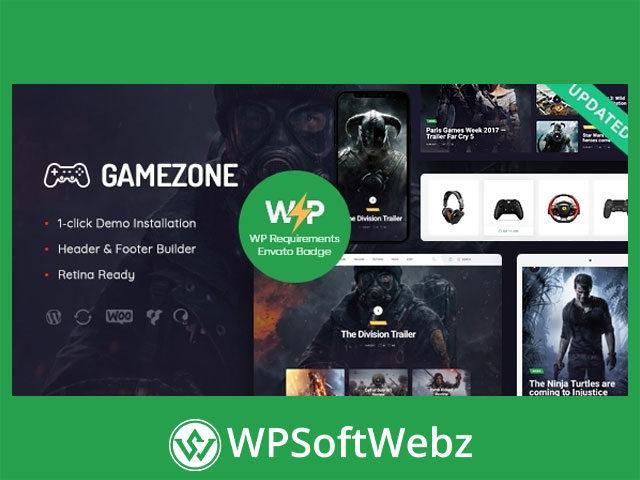 Gamezone | Video Gaming Blog & Esports Store WordPress Theme