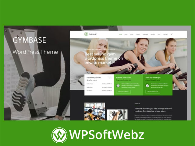 GymBase - Gym Fitness WordPress Theme