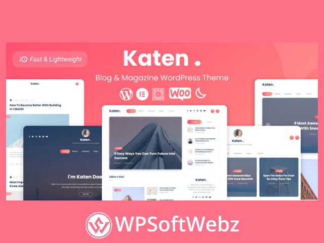Katen - Blog & Magazine WordPress Theme