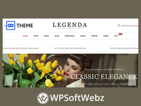 Legenda - Ecommerce WordPress Theme