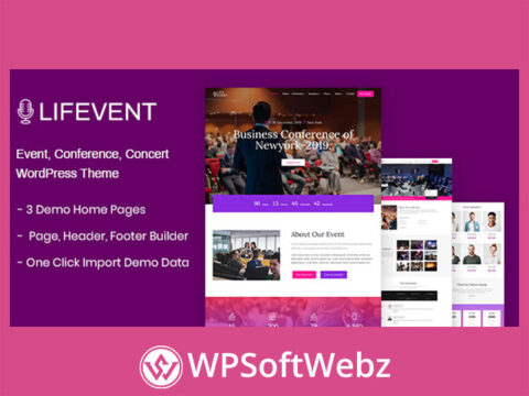 Lifevent - Event Conference WordPress Theme