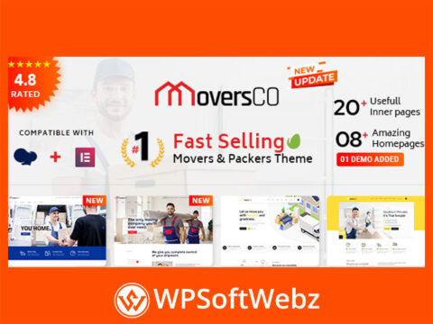 MoversCO - Movers & Packers WordPress Theme