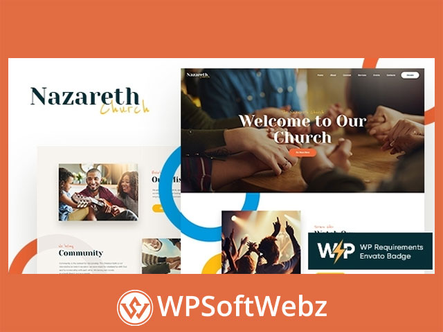 Nazareth | Church & Religion WordPress Theme