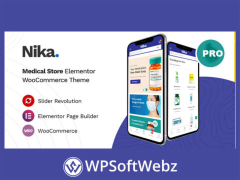 Nika - Medical Elementor WooCommerce Theme