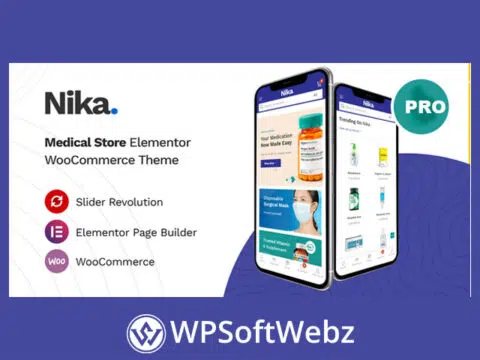 Nika - Medical Elementor WooCommerce Theme