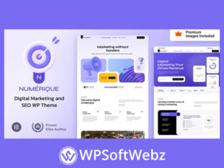 Numérique - SEO Digital Marketing WordPress Theme