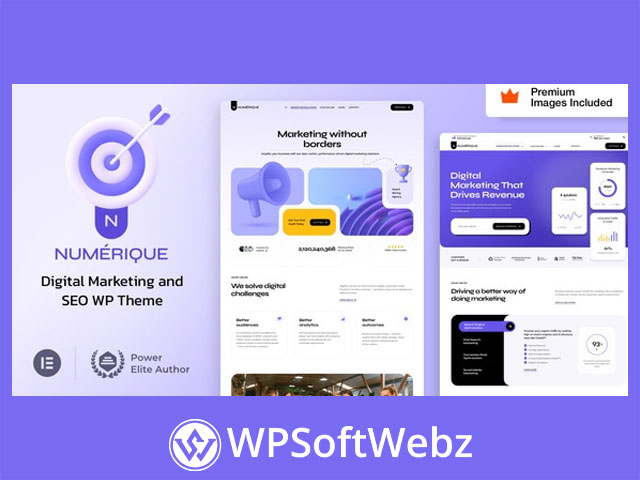 Numérique - SEO Digital Marketing WordPress Theme