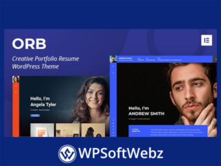 ORB - Creative Portfolio WordPress Theme