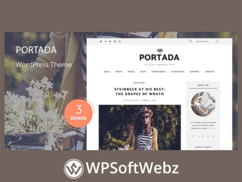 Portada - Blog WordPress Theme