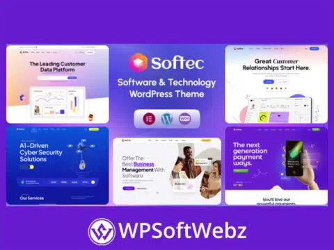 Softec - Software & Technology WordPress Theme + RTL