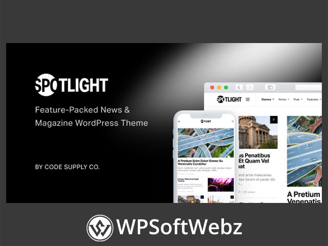 Spotlight - Feature-Packed News & Magazine WordPress Theme