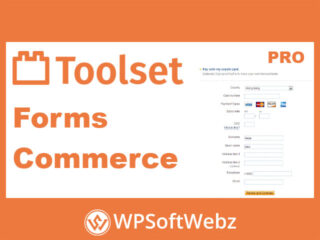Toolset Forms Commerce (Cred Commerce)