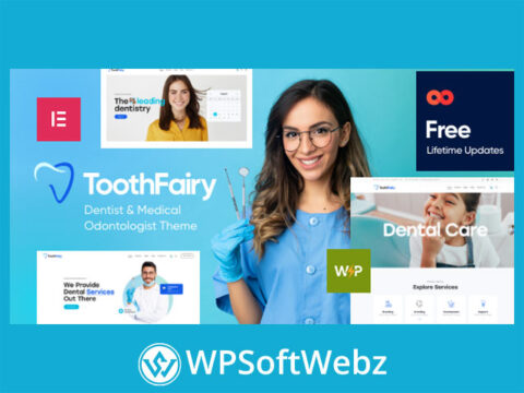 Tooth Fairy - Dentist & Dental Clinic WordPress Theme