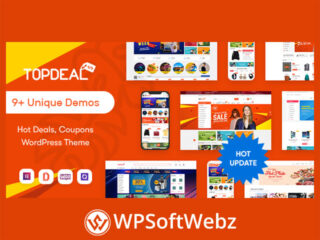 TopDeal - Multi Vendor Marketplace Elementor WooCommerce WordPress Theme (Mobile Layouts Ready)