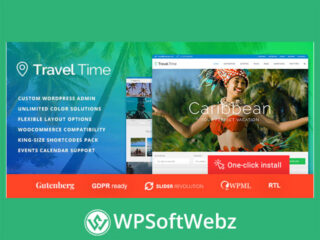Travel Time - Tour and Hotel WordPress Theme