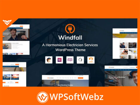 Windfall - Electrician Services WordPress Theme