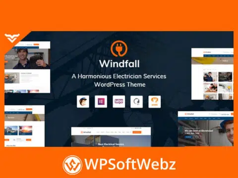 Windfall - Electrician Services WordPress Theme