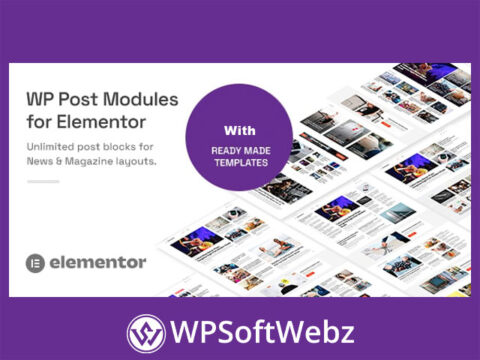 WP Post Modules Elementor Addon