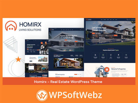 Homirx - Real Estate WordPress Theme