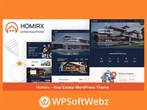 Homirx - Real Estate WordPress Theme
