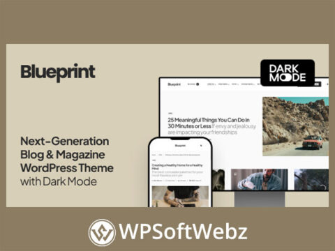 Blueprint - Next-Generation Blog & Magazine Theme For WordPress