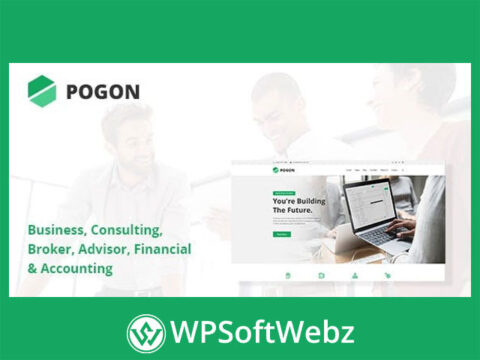 Pogon - Business and Finance Corporate WordPress Theme