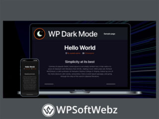 WP Dark Mode Ultimate Plugin For WordPress