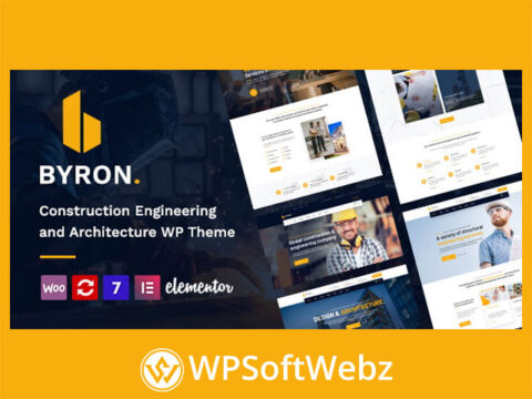 Byron | Construction and Engineering WordPress Theme
