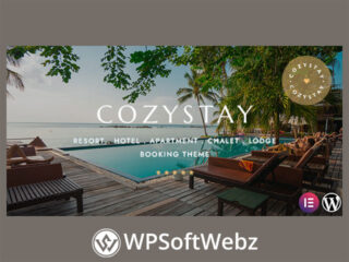 CozyStay - Hotel Booking WordPress Theme