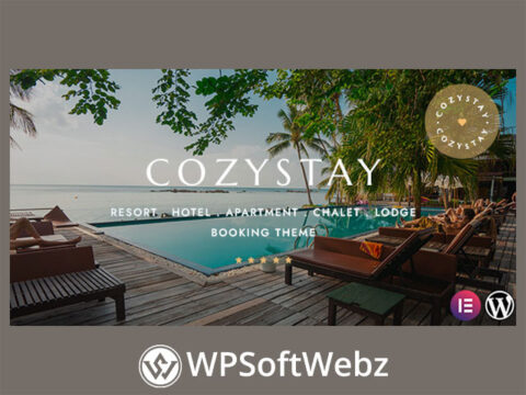 CozyStay - Hotel Booking WordPress Theme