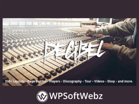 Decibel - Professional Music WordPress Theme