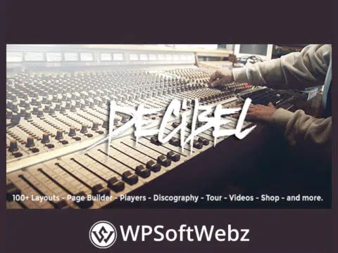 Decibel - Professional Music WordPress Theme