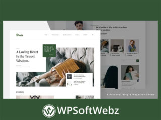 Doris - Blog and Magazine WordPress Theme
