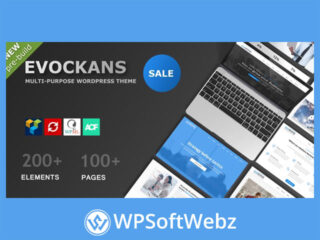Evockans - Responsive Multi-Purpose WordPress Theme