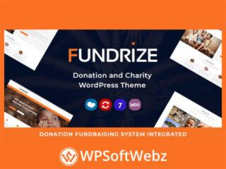 Fundrize | Responsive Donation & Charity WordPress Theme