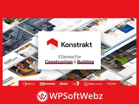 Konstrakt - WordPress Theme for Construction