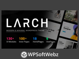 Larch - Responsive Minimal Multipurpose WordPress Theme