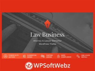 LawBusiness - Attorney & Lawyer WordPress Theme
