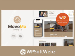 MoveMe | Moving & Storage Relocation Company WordPress Theme