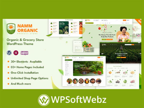 Namm - Grocery Shop WordPress Theme