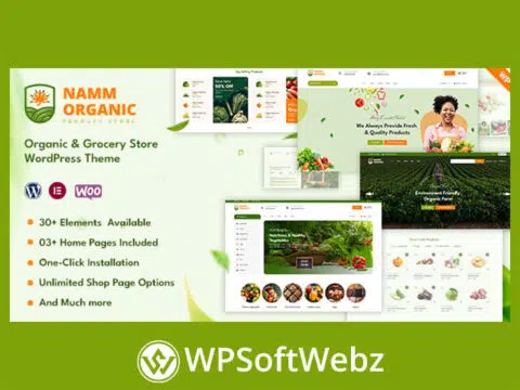 Namm - Grocery Shop WordPress Theme
