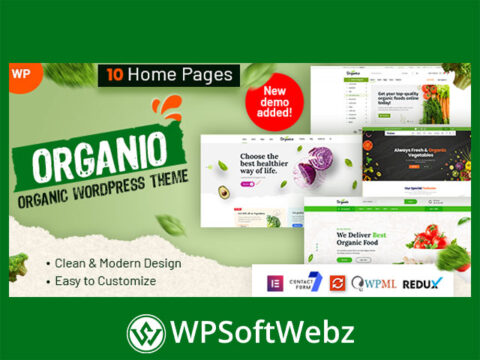 Organio - Organic Food Store WordPress Theme