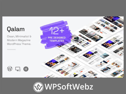 Qalam - NewsPaper and Magazine WordPress Theme
